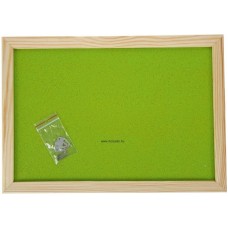 Zöld parafatábla - 90x120 cm