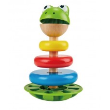 Hape Montessori torony - Hangot adó béka 12 hó+