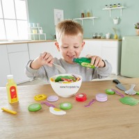 Hape Saláta készítő készlet szeletelhető zöldségekkel