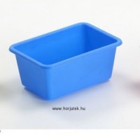 Műanyag tároló - kék