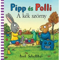 Pipp és Polli - A kék szörny - Axel Scheffler - lapozó