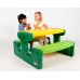Piknik asztal, zöld-sárga - Little Tikes