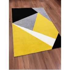 Tangram szőnyeg Sárga 80x150 cm