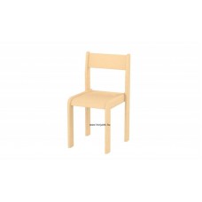 Lili szék, 30 cm magas, natúr