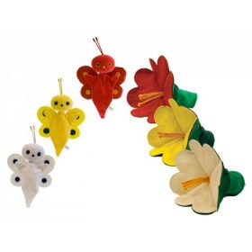 Bábkészlet - A három pillangó