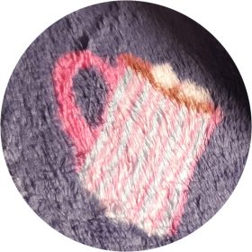 Polár takaró - bögrés, 90x140 cm