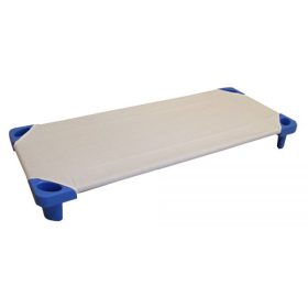 Nagy óvodai vászon lepedő, fehér színű, sarokgumis