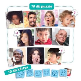 Érzelmek puzzle 24 hó+