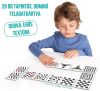 Érzékelős és tapintós Kétoldalas Maxi Dominó - Gyengénlátóknak is ajánlott!