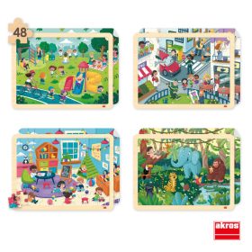 Tisztelet és együttélés – fejlesztő puzzle sorozat
