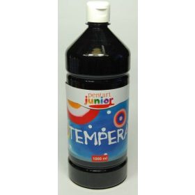 Tempera - Fekete, 1 liter