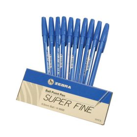 Golyóstoll, kék, kupakos, 10 db-os