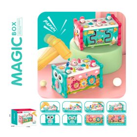   8 az 1-ben varázsdoboz kalapálópaddal, vonalvezetővel 6 hó+