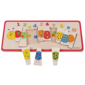 Tanulj számolni a hernyóval! - Puzzle