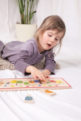 Tanulj számolni a hernyóval! - Puzzle