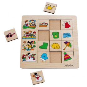 Évszakok - Témacsoportosító játék 24 hó+