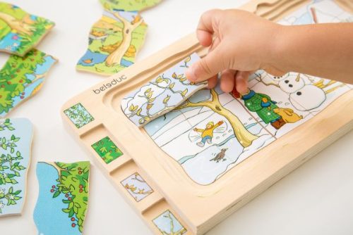 Négy Évszak Rétegpuzzle