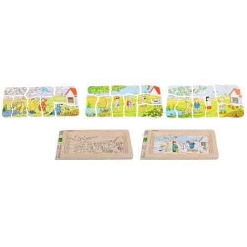 Négy Évszak Rétegpuzzle