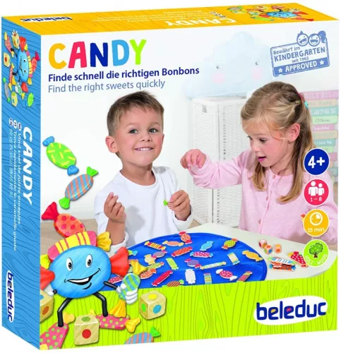 Cukorkák-Figyelj és reagálj gyorsan!
