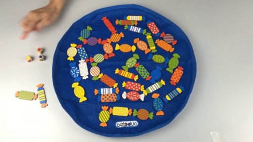 Cukorkák-Figyelj és reagálj gyorsan!