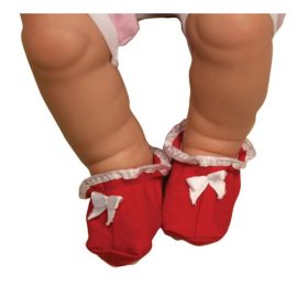 Babaruha - Masnis babacipő - 37-40 cm-es babákra