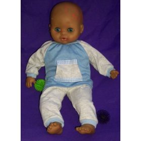   Babaruha - Szabadidős együttes, fiús, 37-50 cm-es babákra