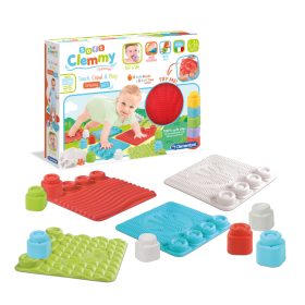   Clemmy - Szenzoros játszószőnyeg- és építőkockaszett 6 hó+