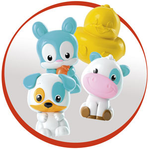 Clemmy - Interaktív vonatpálya 12 hó+