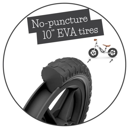 Tanulóbicikli, ezüst-barna 18 hó+