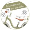Tanulóbicikli, 12-es kerékkel - olivazöld 24 hó+