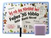 Fejlesztő tábla letörölhető filccel - Számok