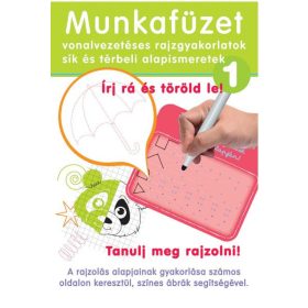   Munkafüzet vonalvezetéses rajzgyakorlatok - Sík és térbeli alapismeretek