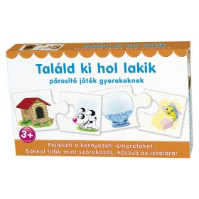 Párosító játék-Ki hol él?