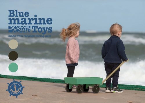 Dantoy Blue Marine - Húzós kocsi BIO 24 hó+