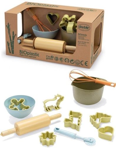 Dantoy BIOműanyag cukrászkészlet- cukornádból