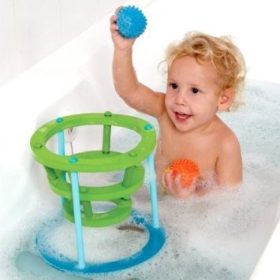 Úszó kosárlabda állvány érzékelő labdákkal 12 hó+