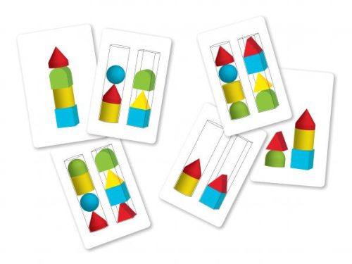 Bébi puha formakereső - feladatkártyákkal 12 hó+