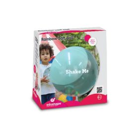 Csörgő-zörgő szivárványlabda 12 hó+