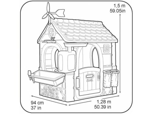 FEBER LUX Ökoház - 24 hó+