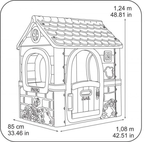 FEBER LUX Hangulatos házikó 24 hó+
