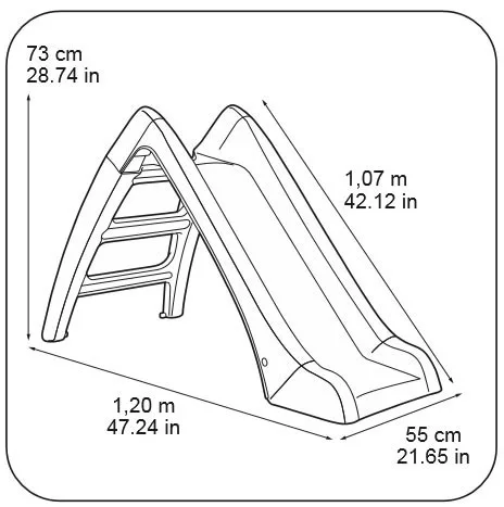 FEBER Mini csúszda 12 hó+