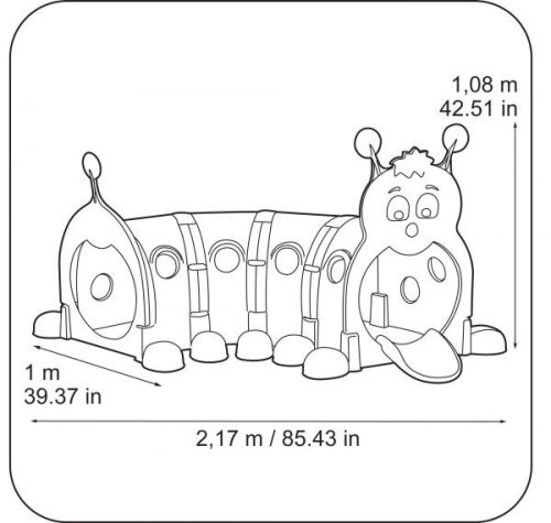FEBER LUX Hernyó alagút