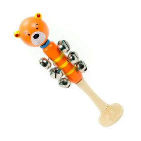 Nyeles száncsengő - maci