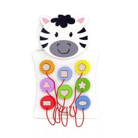 Zebra a falon-logikai játék