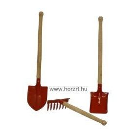 Kerti szerszám, gereblye, 60 cm, fém