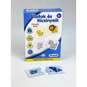 Állatok és kicsinyeik - párosító játék