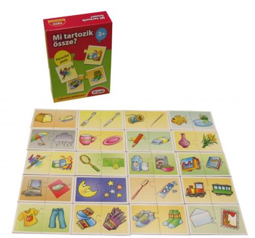 Mi tartozik össze? - párosító játék