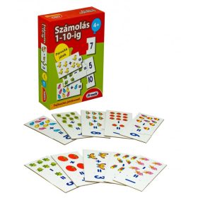 Számolás 1-10-ig - párosító játék