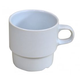   Bögre stócolható, porcelán 347 ml SUPER WHITE - felnőtteknek