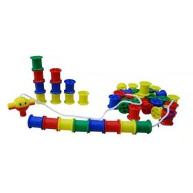 Fűzhető hengerek,61 db